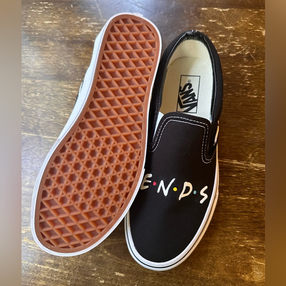 Vans Hand Painted F.R.I.E.N.D Sneakers